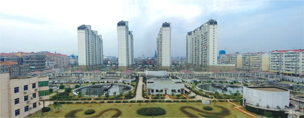 江西最大污水處理廠——南昌朝陽污水處理廠二期工程（省、市優良工程，獲滕王閣杯）